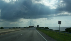 The Courtney Campbell Causeway - Tampa, Florida